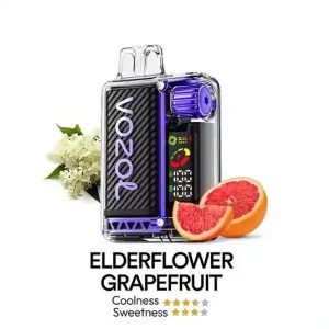VOZOL 20000 eldeflouwer grapefruit
