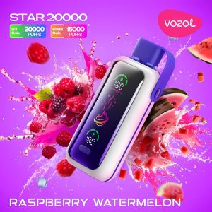 VOZOL STAR 20000 - Raspberry Watermelon