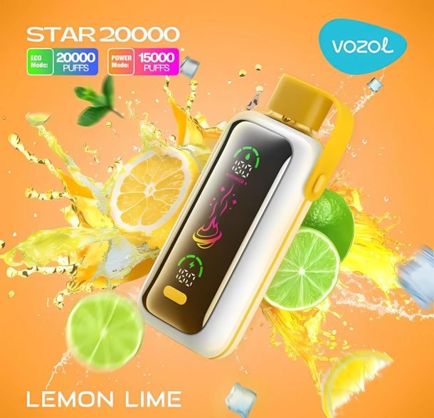 VOZOL STAR 20000 - Lemon Lime