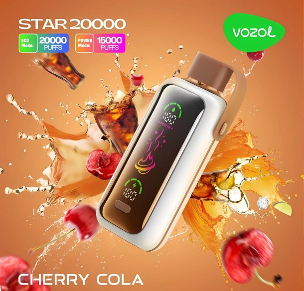 VOZOL STAR 20000 - Cherry Cola