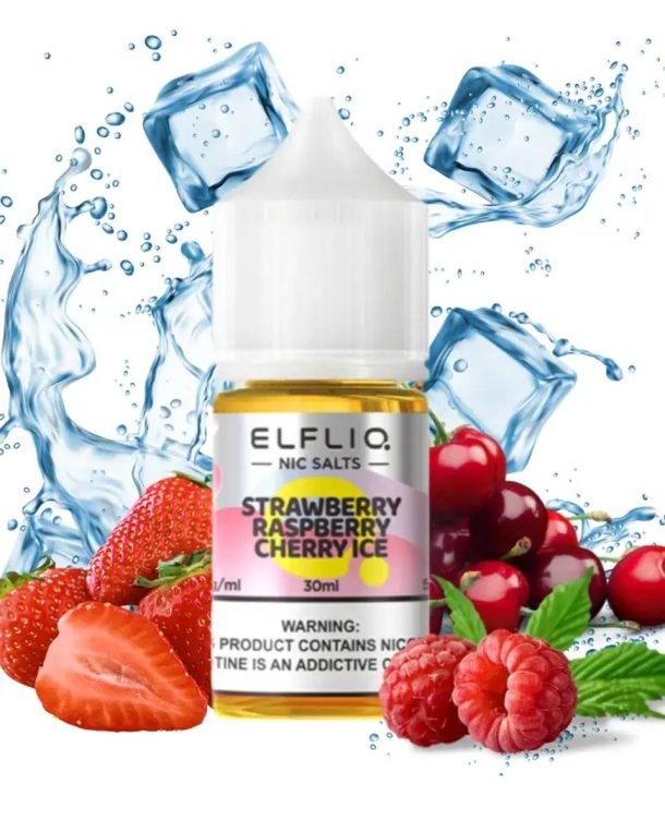 ELF LIQ - Strawberry Raspberry Cherry Ice