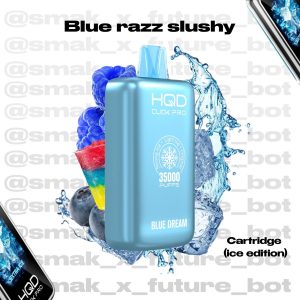 HQD Click Pro 35.000 - Blue Razz Slushy
