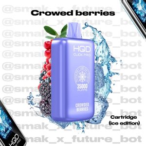 HQD Click Pro 35.000 - Crowded Berries
