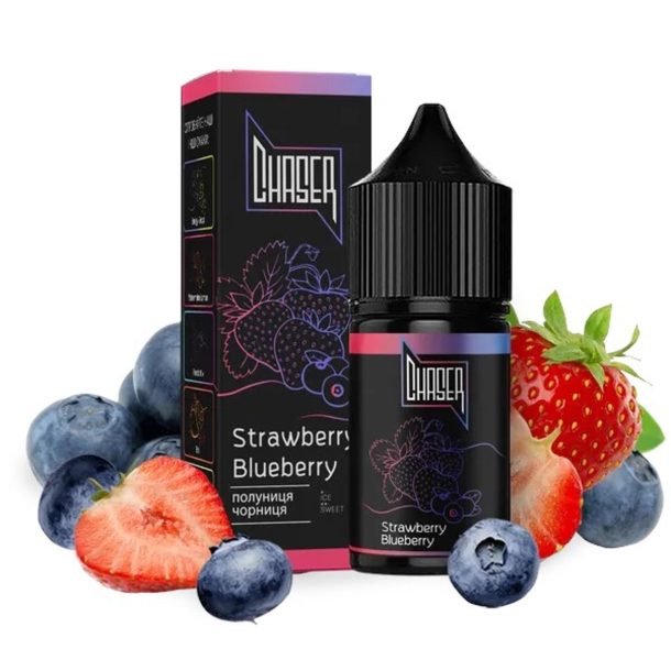 Chaser Black -Strawberry Blueberry
