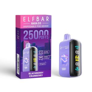 ELF BAR RAYA D3 - Blackberry Granberry