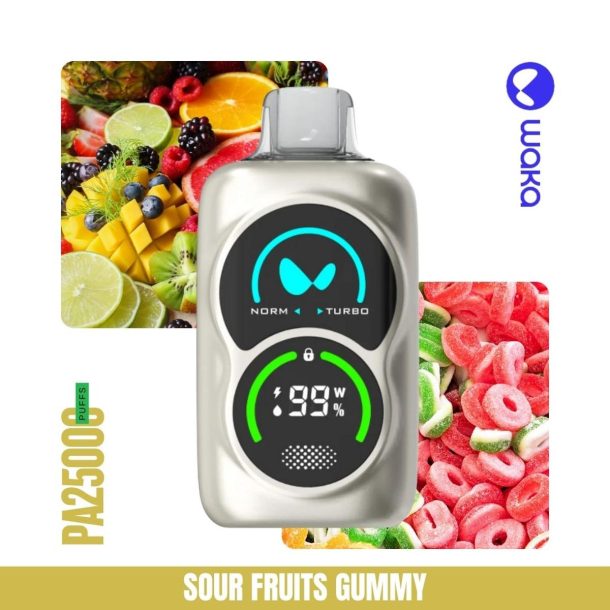WAKA Pa 25.000 - Sour Fruits Gummy