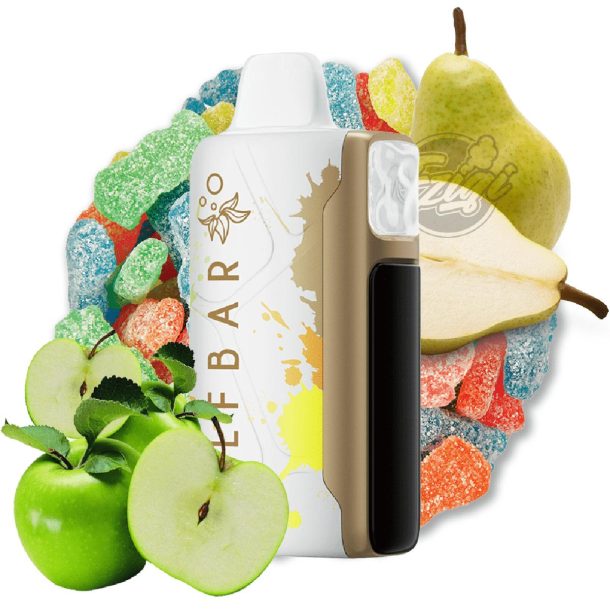 ELF BAR SOUR KING 40.000 - Sour Apple Pear