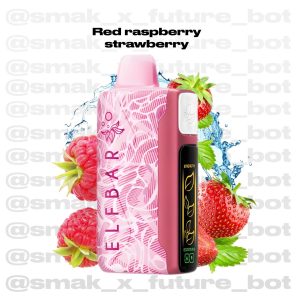ELF BAR NIC KING 40.000 - Red Raspberry Strawberry